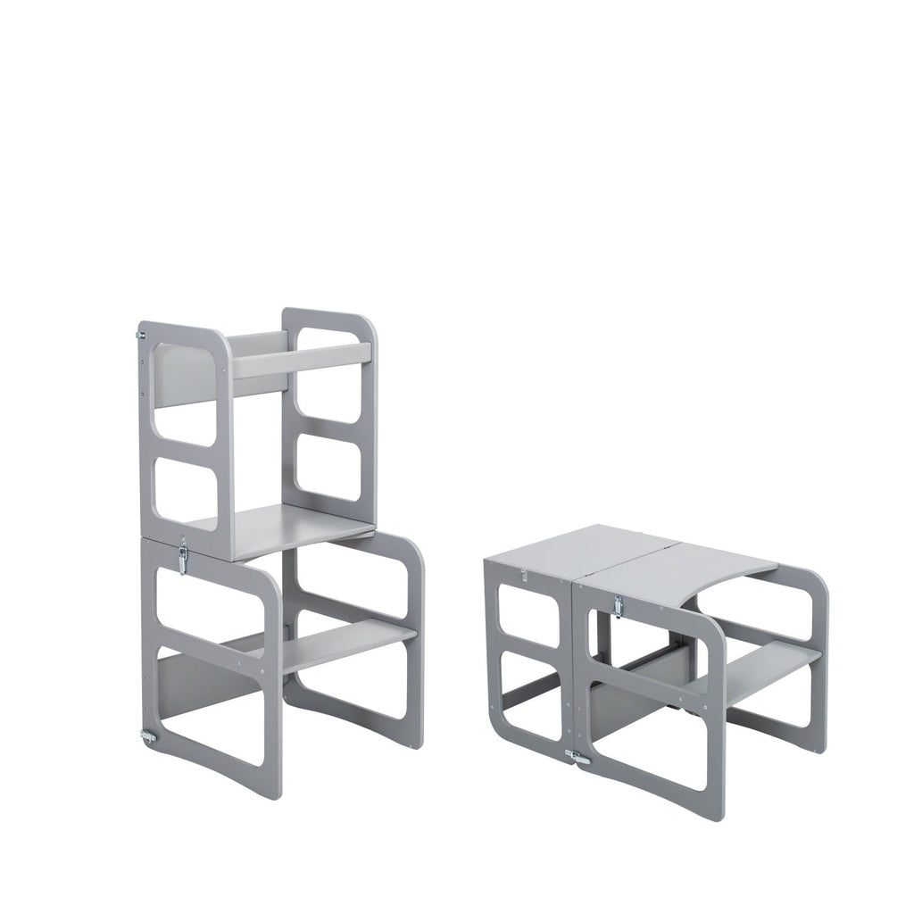 2in1 Kitchen Tower / Table & Chair - TRIKIDO