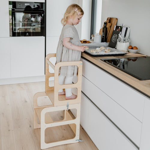 2in1 Kitchen Tower / Table & Chair - TRIKIDO
