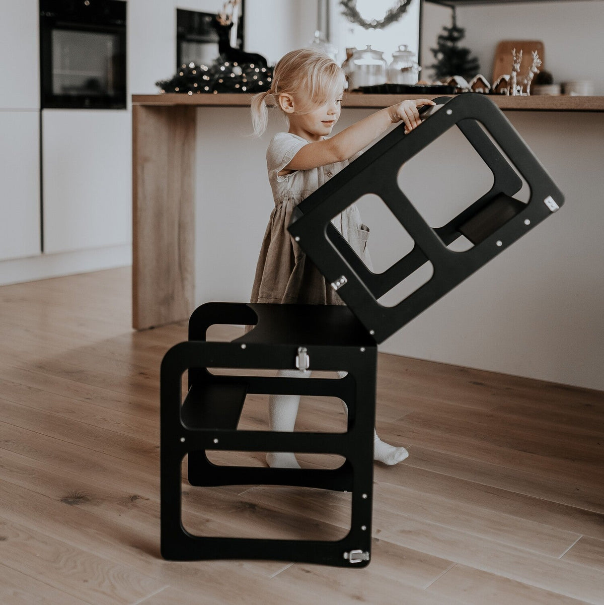 2in1 Kitchen Tower / Table & Chair - TRIKIDO