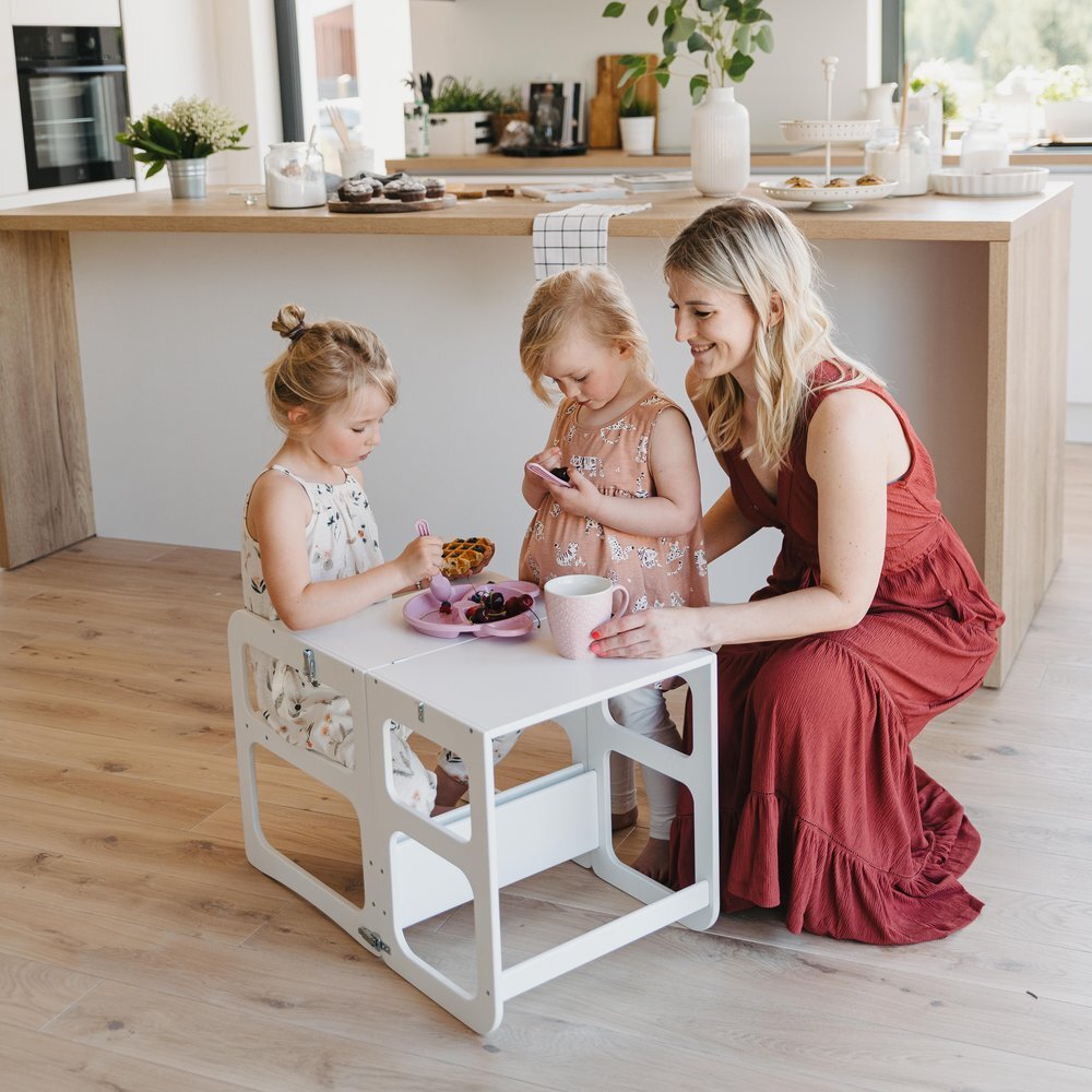 2in1 Kitchen Tower / Table & Chair - TRIKIDO