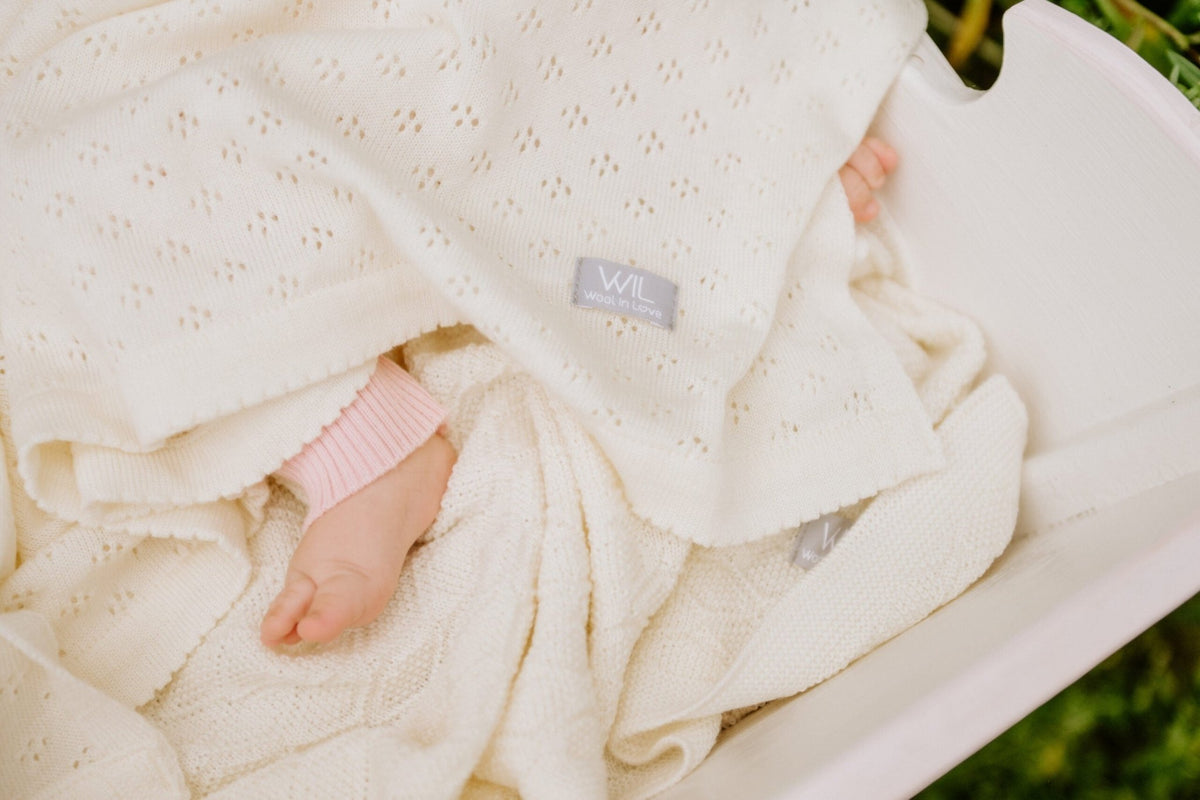 LOVE Gift Set For Baby - Blanket, Romper and Bonnet - TRIKIDO
