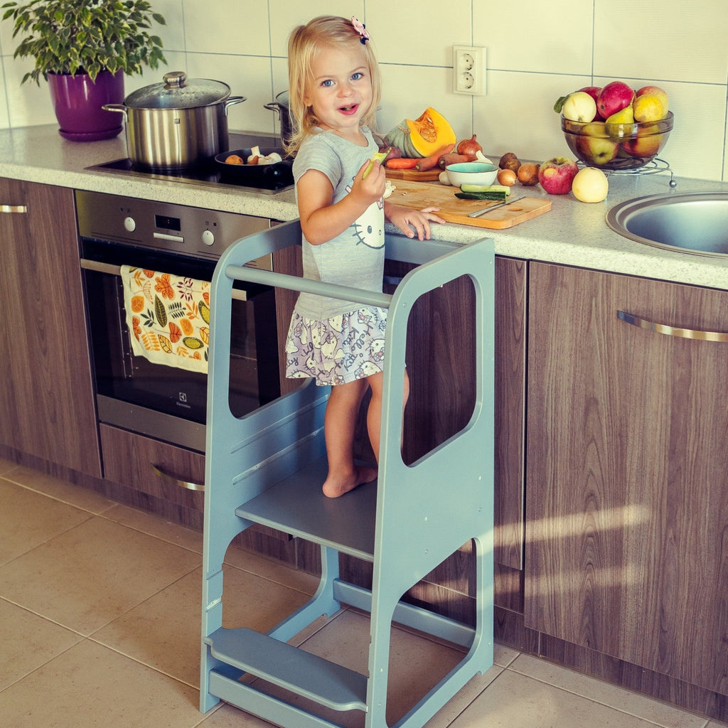 Montessori Helper Tower Step Stool - TRIKIDO