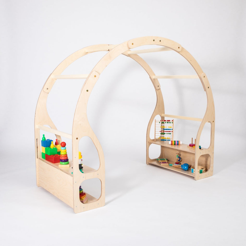 Montessori Play Stand/Toy Shelf For Kids - TRIKIDO