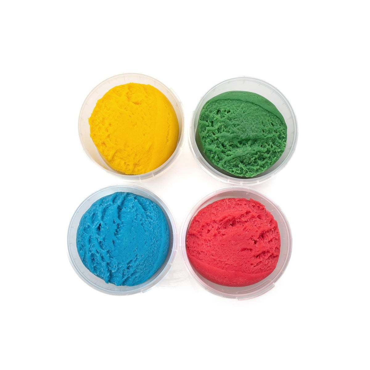 Neogrün Organic Easy Clay Set 4x120g – Yellow, Green, Red, Blue - TRIKIDO