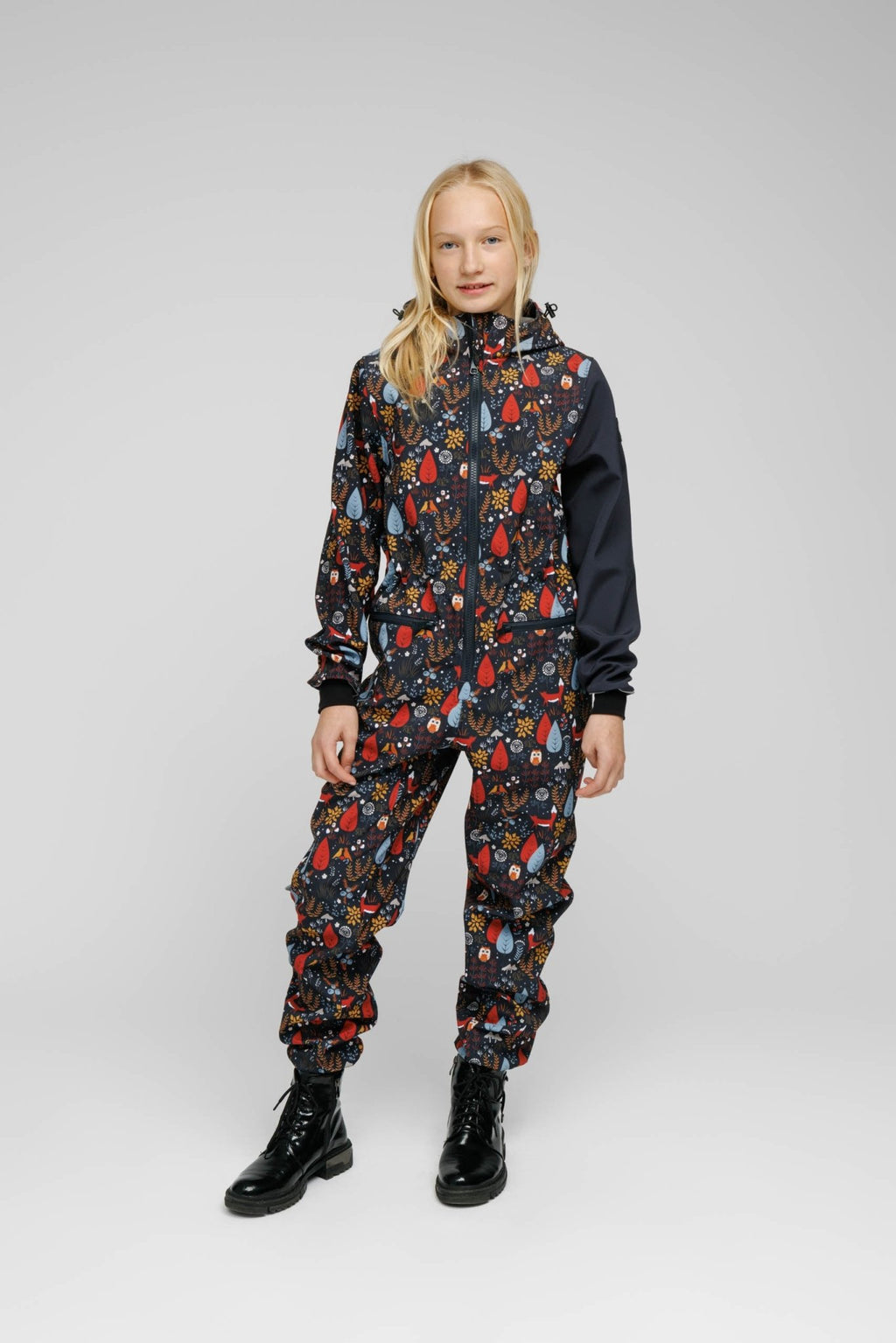 Softshell Onesie for Kids - FOREST - TRIKIDO