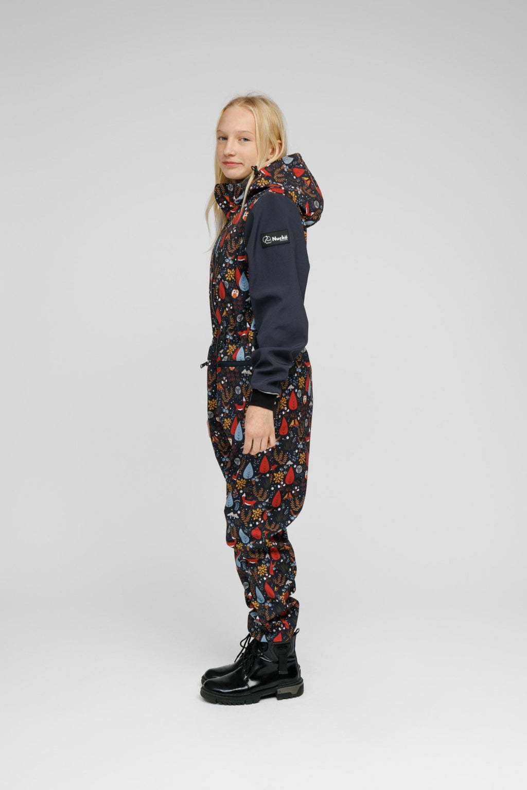 Softshell Onesie for Kids - FOREST - TRIKIDO