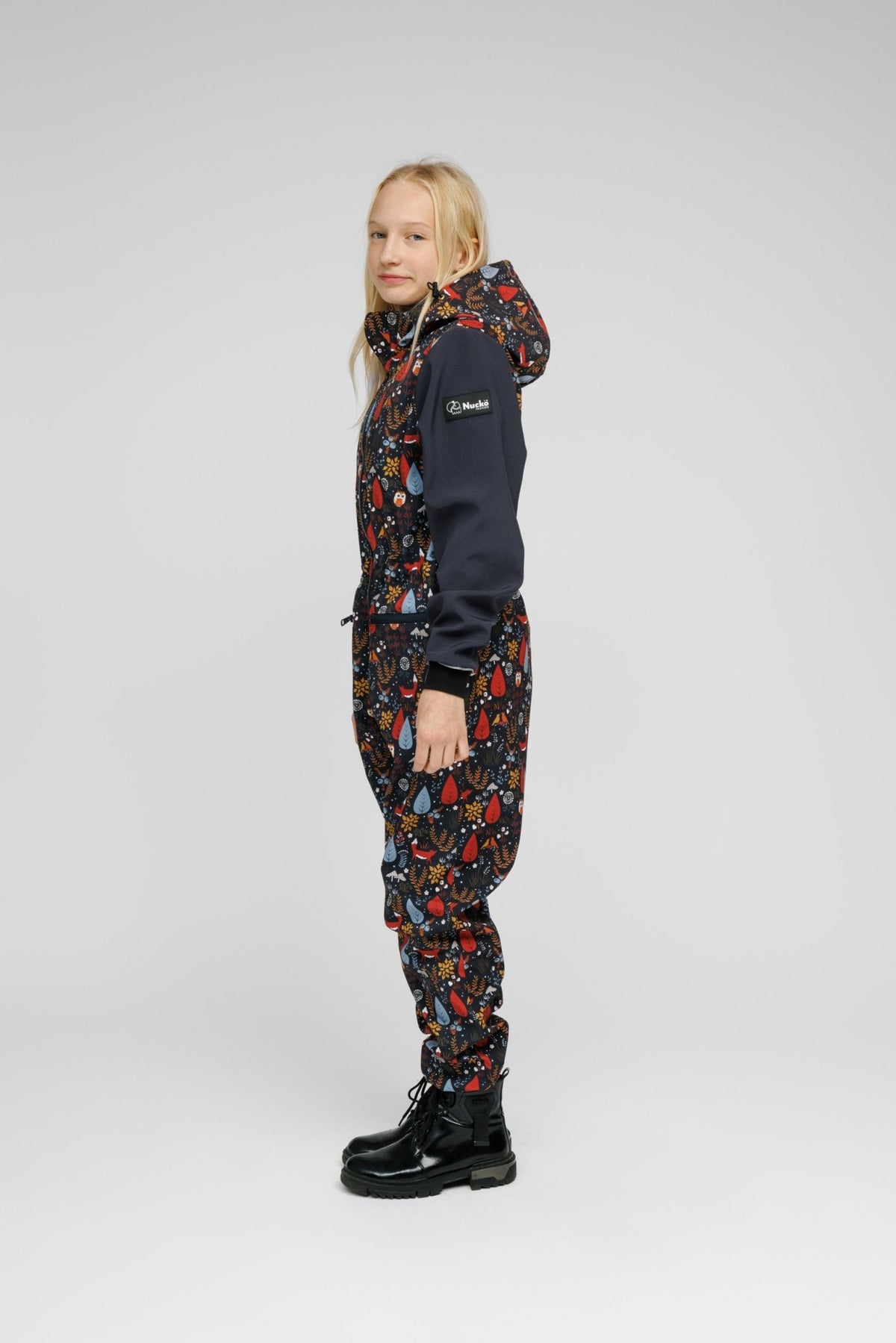 Softshell Onesie for Kids - FOREST - TRIKIDO