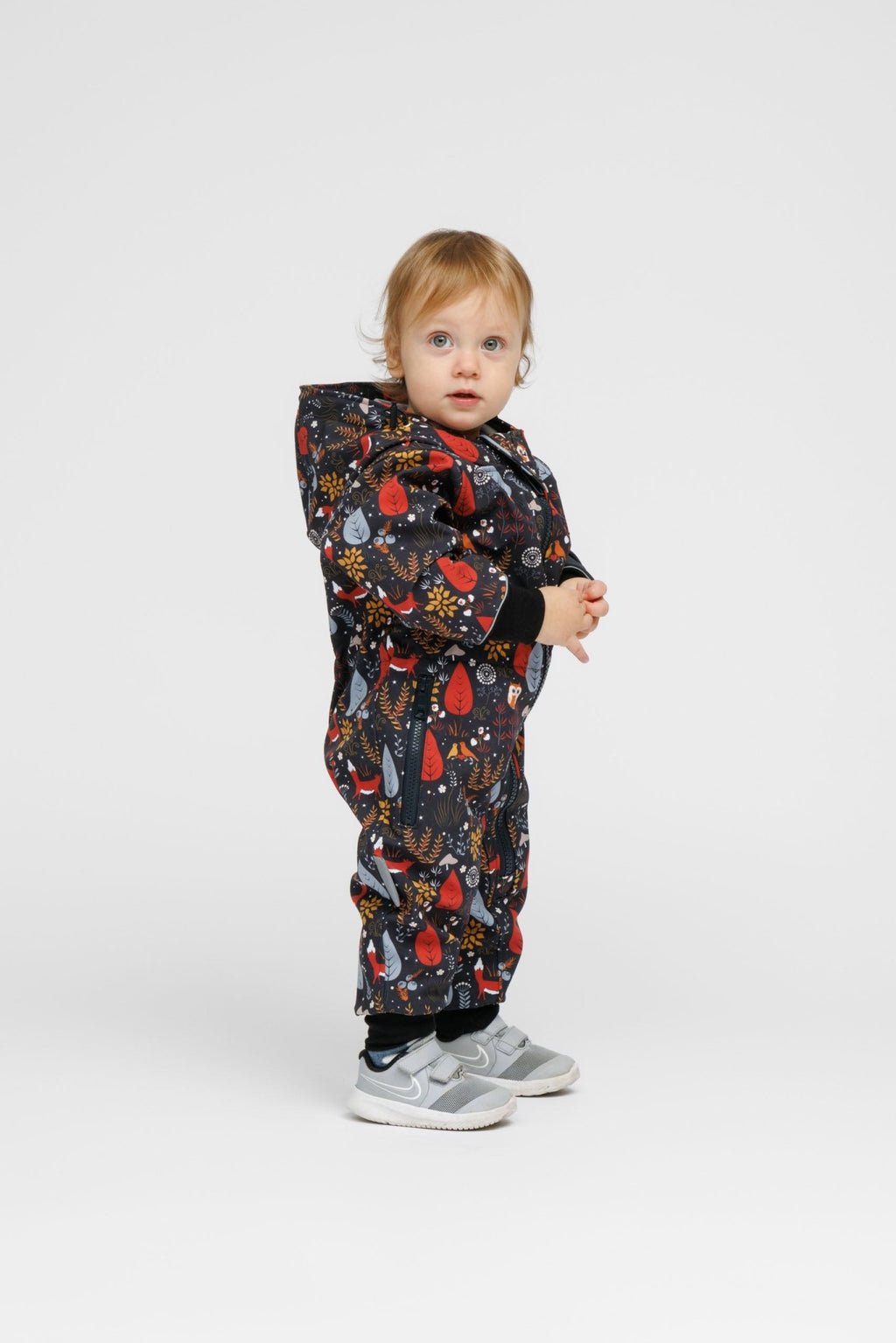 Softshell Onesie for Kids - FOREST - TRIKIDO
