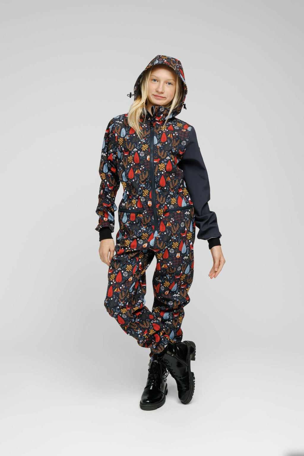 Softshell Onesie for Kids - FOREST - TRIKIDO